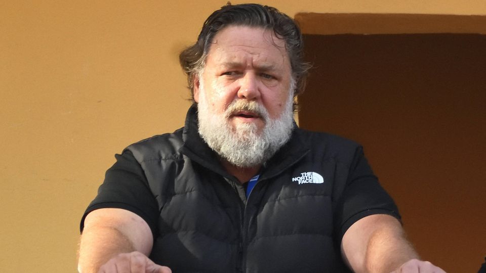 Russell Crowe hat sich nach fünf Jahren das erste Mal rasiert STERN.de