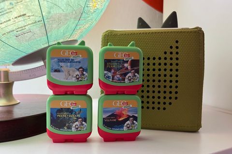 Hörspiele für Kinder: Geolino Mini Clever Tonies im Check: Warum fressen Eisbären keine Pinguine?