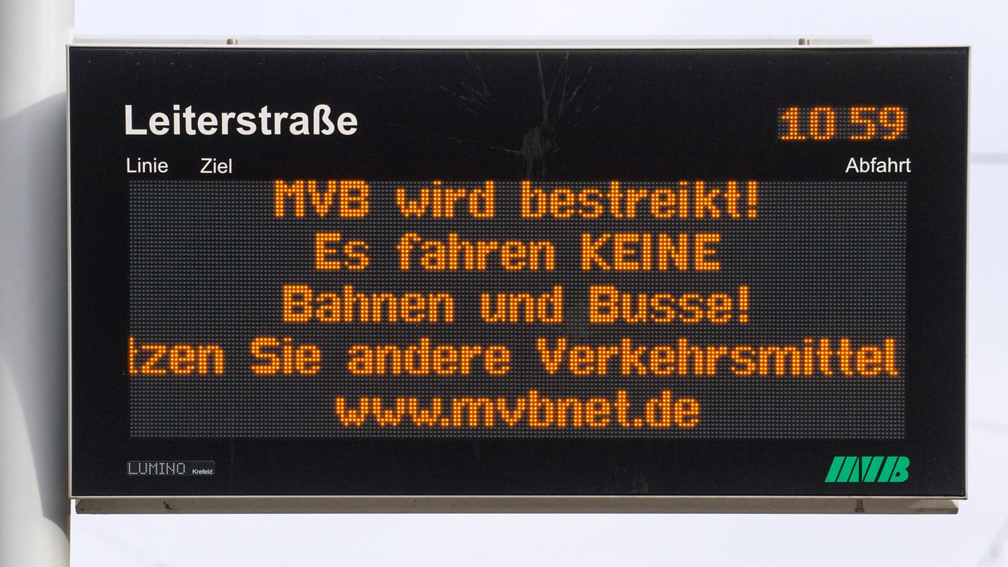Warnstreik Verdi