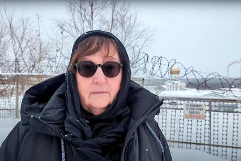 Ljudmila Nawalnaja, die Mutter des russischen Oppositionsführers Alexej Nawalny