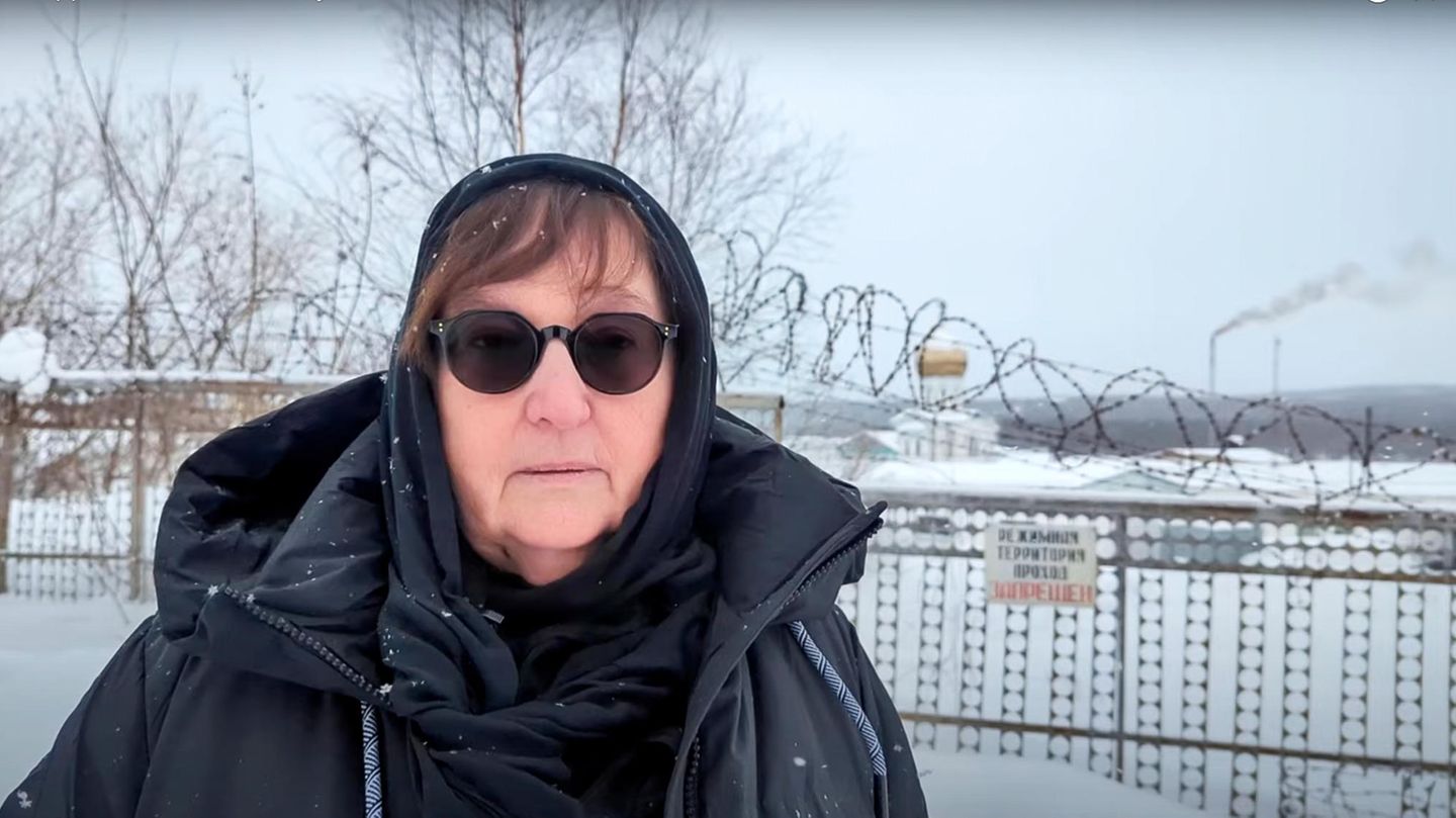 Ljudmila Nawalnaja, die Mutter des russischen Oppositionsführers Alexej Nawalny