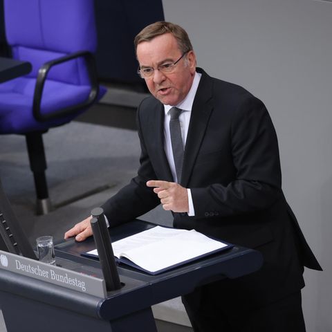 Mögliche Taurus-Lieferung: Verteidigungsminister Boris Pistorius spricht im Bundestag