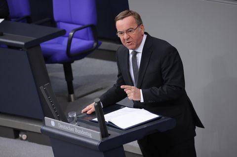 Mögliche Taurus-Lieferung: Verteidigungsminister Boris Pistorius spricht im Bundestag