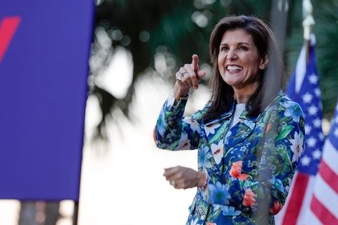 Nikki Haley im Wahlkampf in ihrem Heimatstaat South Carolina