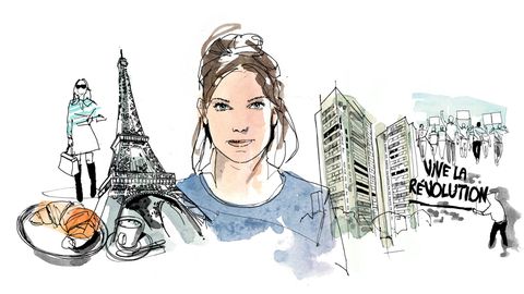 stern-Korrespondentin Andrea Ritter berichtet aus Paris