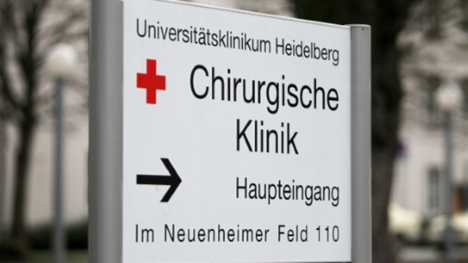 Hinweis auf Chirurgie von Universitätsklinik Heidelberg