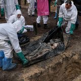 Forensiker untersuchen Kriegsopfer