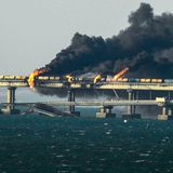 8. Oktober 2022: Explosion auf der Krim-Brücke