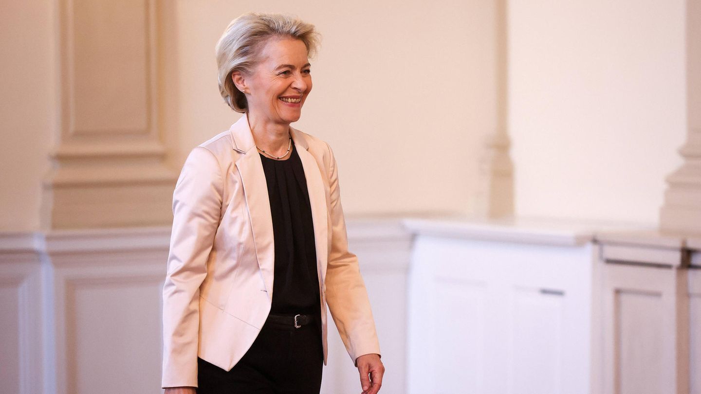 8. November 2023: EU für Beitrittsgespräch mit Ukraine EU-Kommissionschefin Ursula von der Leyen