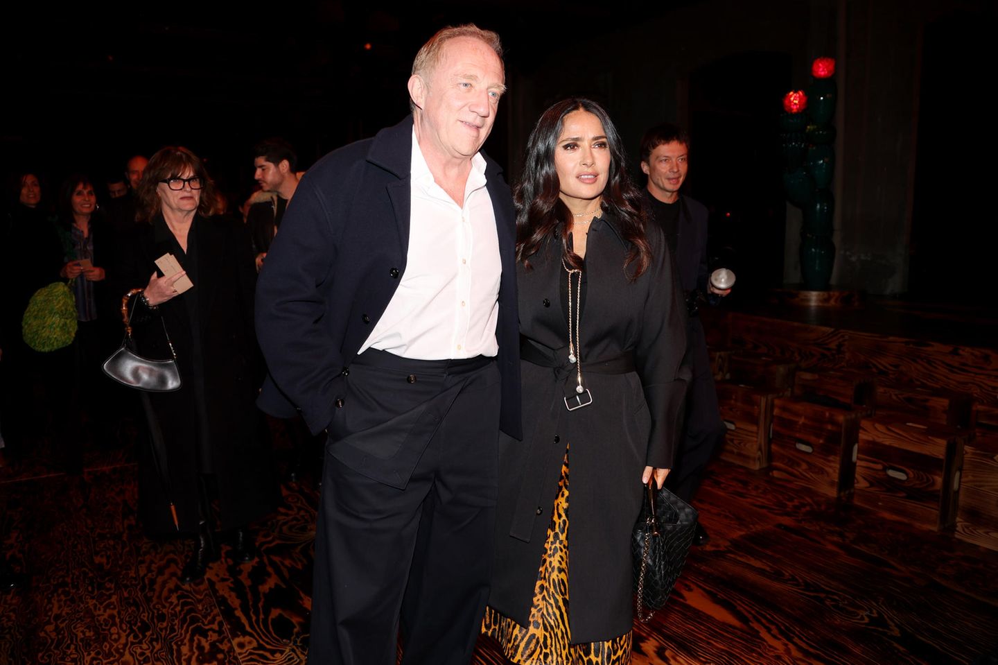 François-Henri Pinault and Salma Hayek
