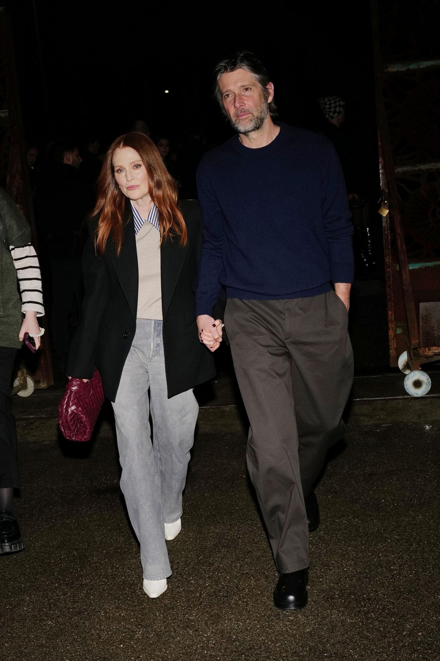 Julianne Moore and Bart Freundlich
