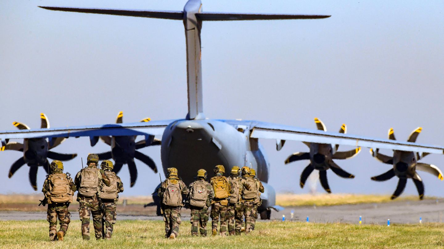 Ukraine aid: Macron does not rule out the use of ground troops