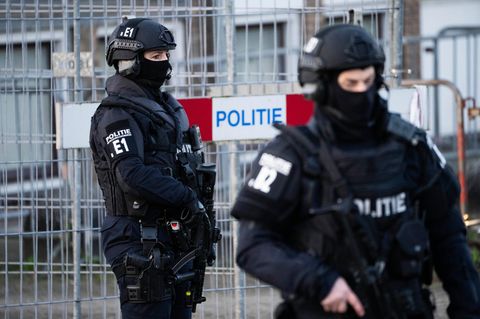 Der Mafia-Prozess in den Niederlanden wurde von einem enormen Polizei- und Sicherheitsaufgebot begleitet