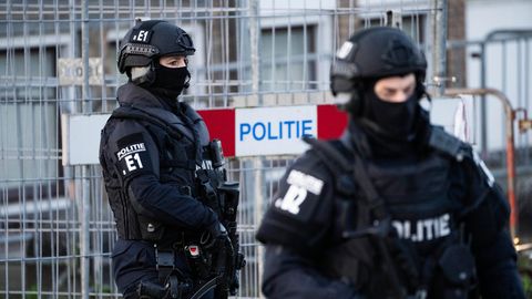Der Mafia-Prozess in den Niederlanden wurde von einem enormen Polizei- und Sicherheitsaufgebot begleitet
