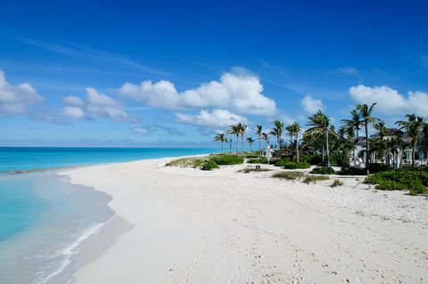 Der Inbegriff des paradiesischen Strandes liegt wohl auf den Turks und Caicosinseln. Der Grace Bay Beach überzeugt mit puderzuckerweißem Sand und glasklarem Wasser – und ist umgeben von einem wilden Palmengarten. Perfekt für alle, die sich mal wie Robinson Crusoe fühlen wollen. 