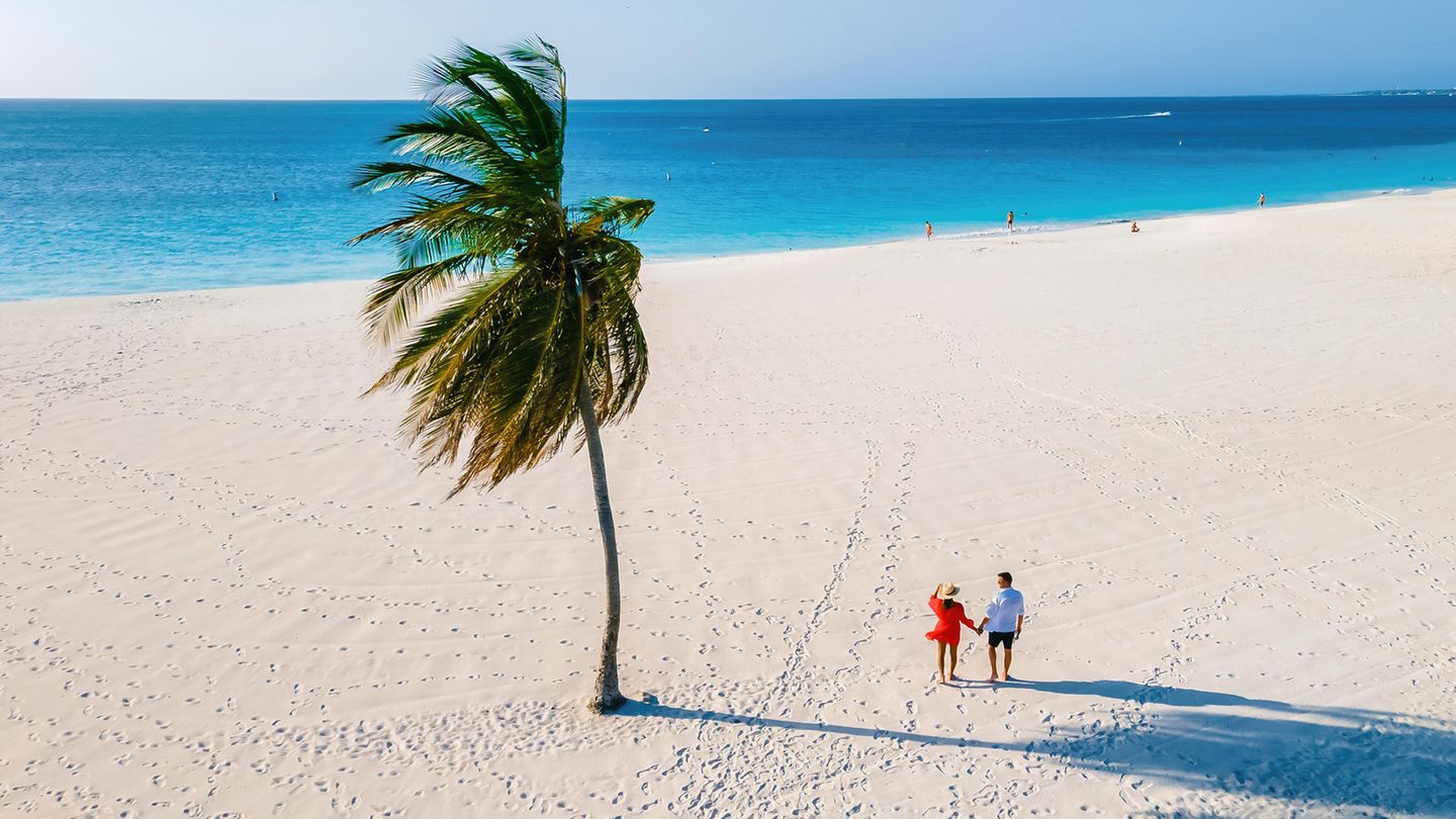 Eagle Beach auf Aruba