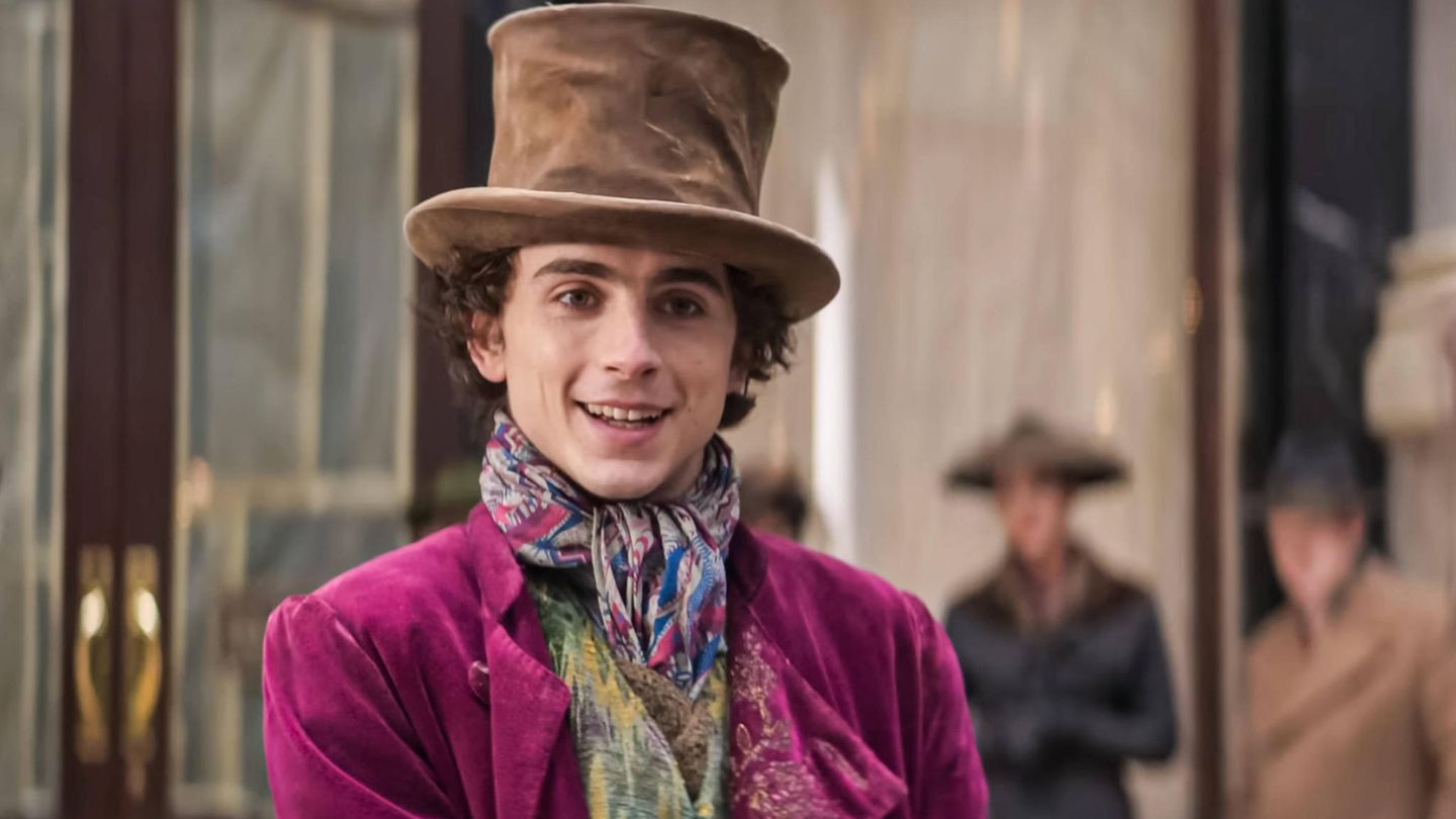 Timothee Chalamet spielt Willy Wonka im gleichnamigen Film