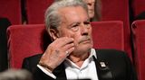 Porträt des Schauspielers Alain Delon