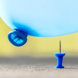 Foto Nadel und Luftballon