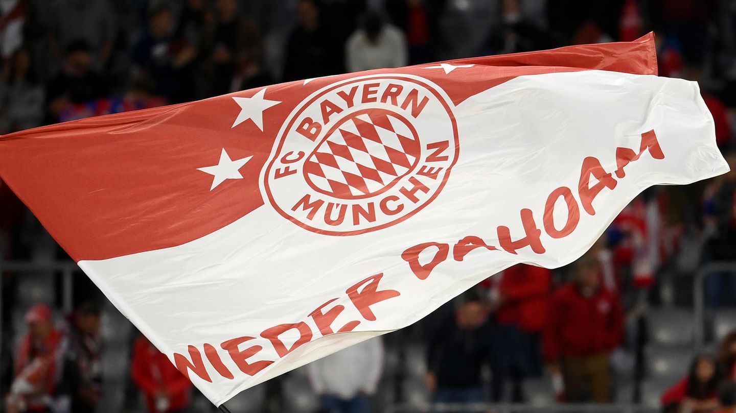 Foto Fahne Bayern München