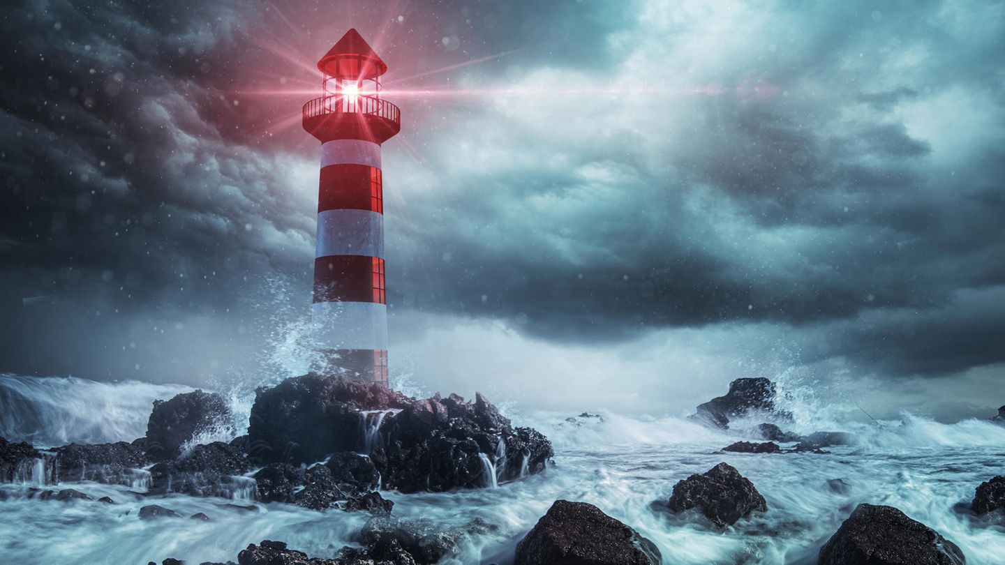 Foto Leuchtturm an Küste