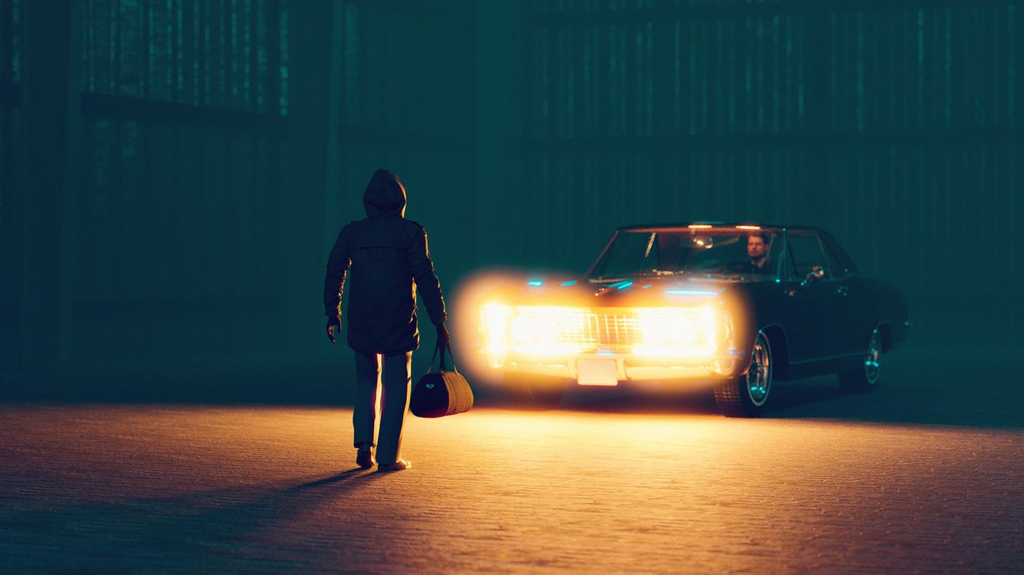 Foto Auto Lichthupe