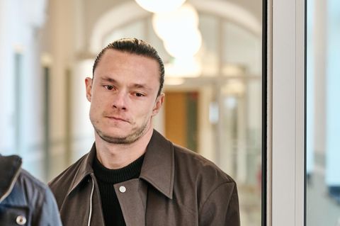 Nico Schulz kommt zu seinem Prozess am Amtsgericht