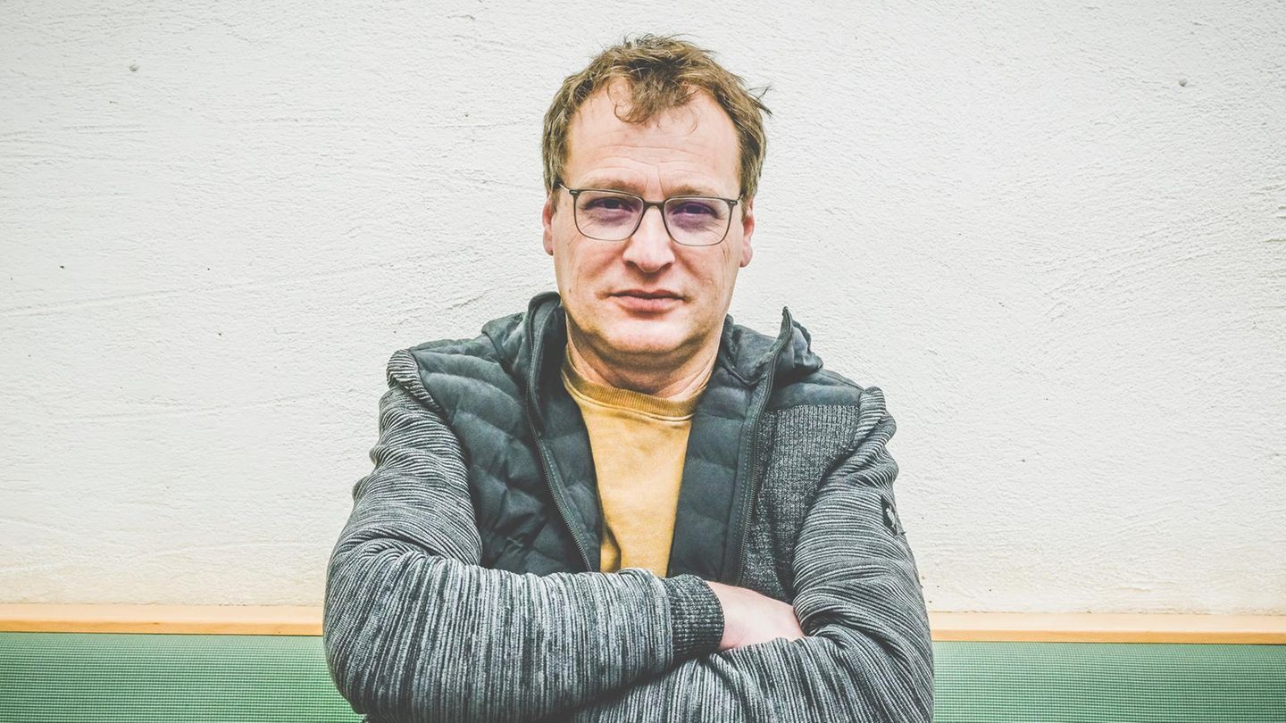 Daniel Burgmayer, Agraringenieur, ein Mann mit verschränkten Armen