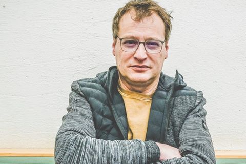 Daniel Burgmayer, Agraringenieur, ein Mann mit verschränkten Armen