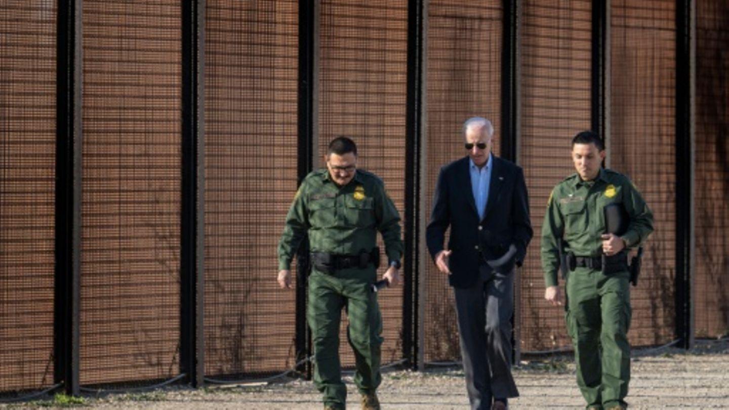 Streit um Migrationspolitik: Biden und Trump besuchen Grenze zu Mexiko