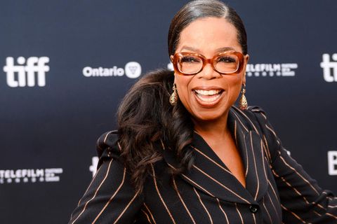 Oprah Winfrey bei einem Galaevent. Sie ist Vorstandmitglied der Weight Watchers