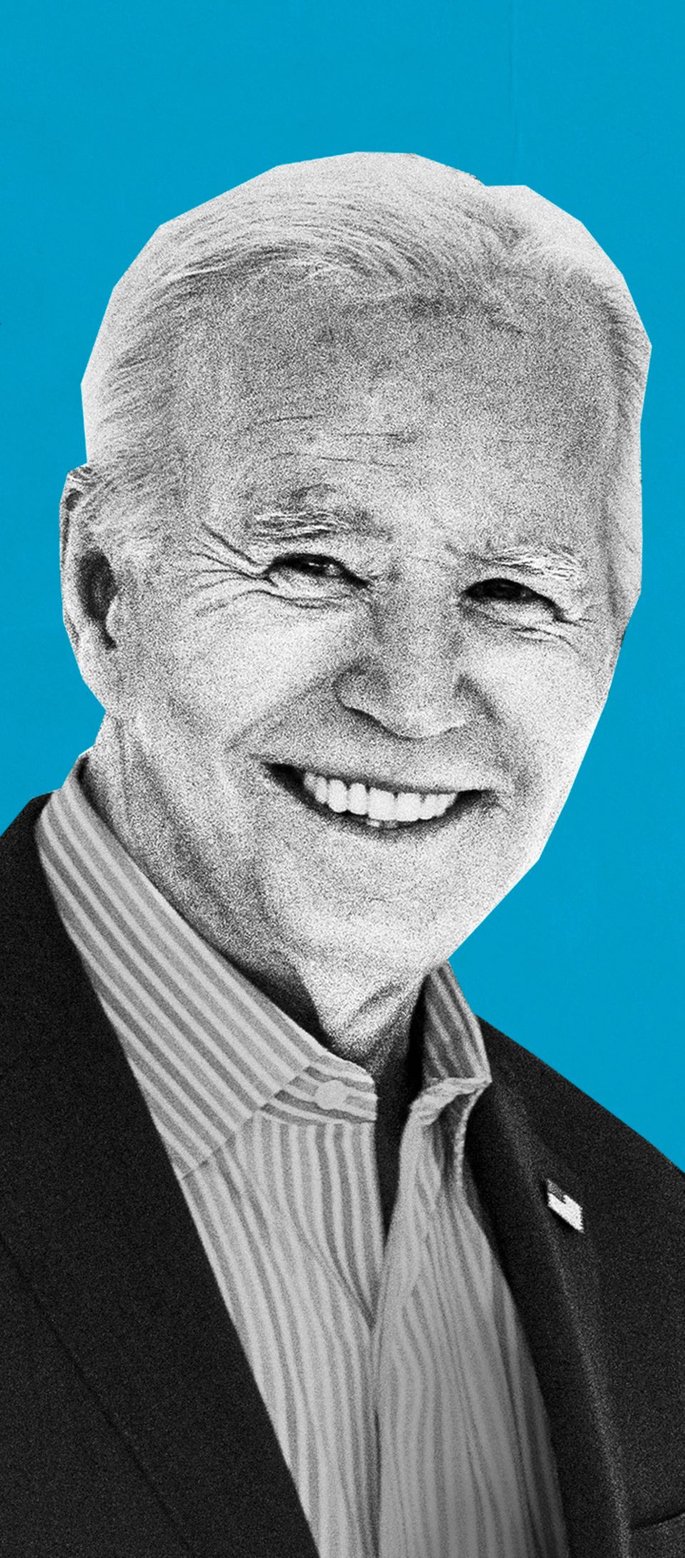 stern-Illustration mit Donald Trump-Konkurrenten Joe Biden stern-Illustration mit Donald Trump-Konkurrenten Joe Biden