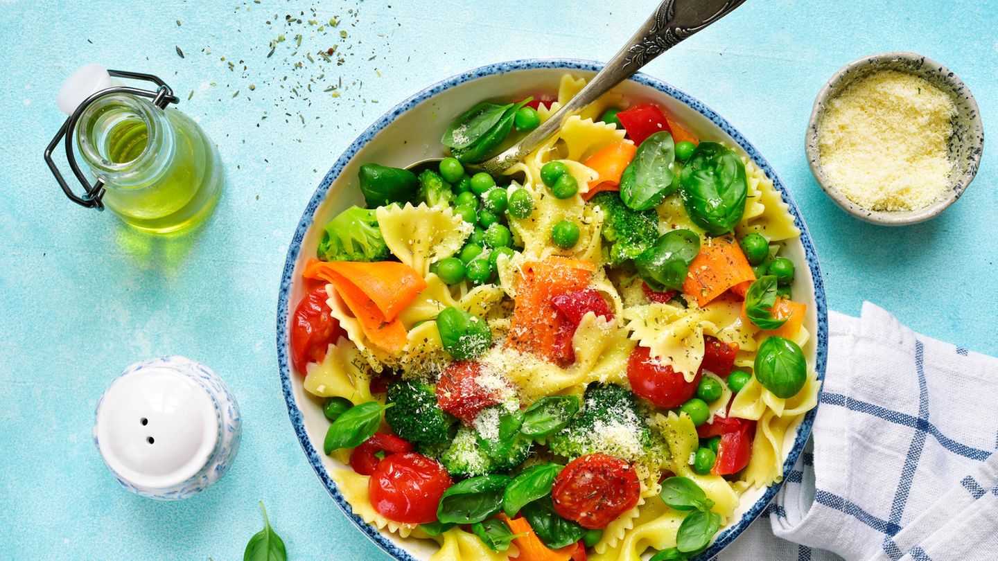 Gemüsepasta Blitzrezept
