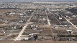 Eine Luftaufnahme zeigt, was das Feuer in Borger, Hutchinson County, angerichtet hat. Im benachbarten Stinnett ist laut Behörden eine 83-Jährige ums Leben gekommen 