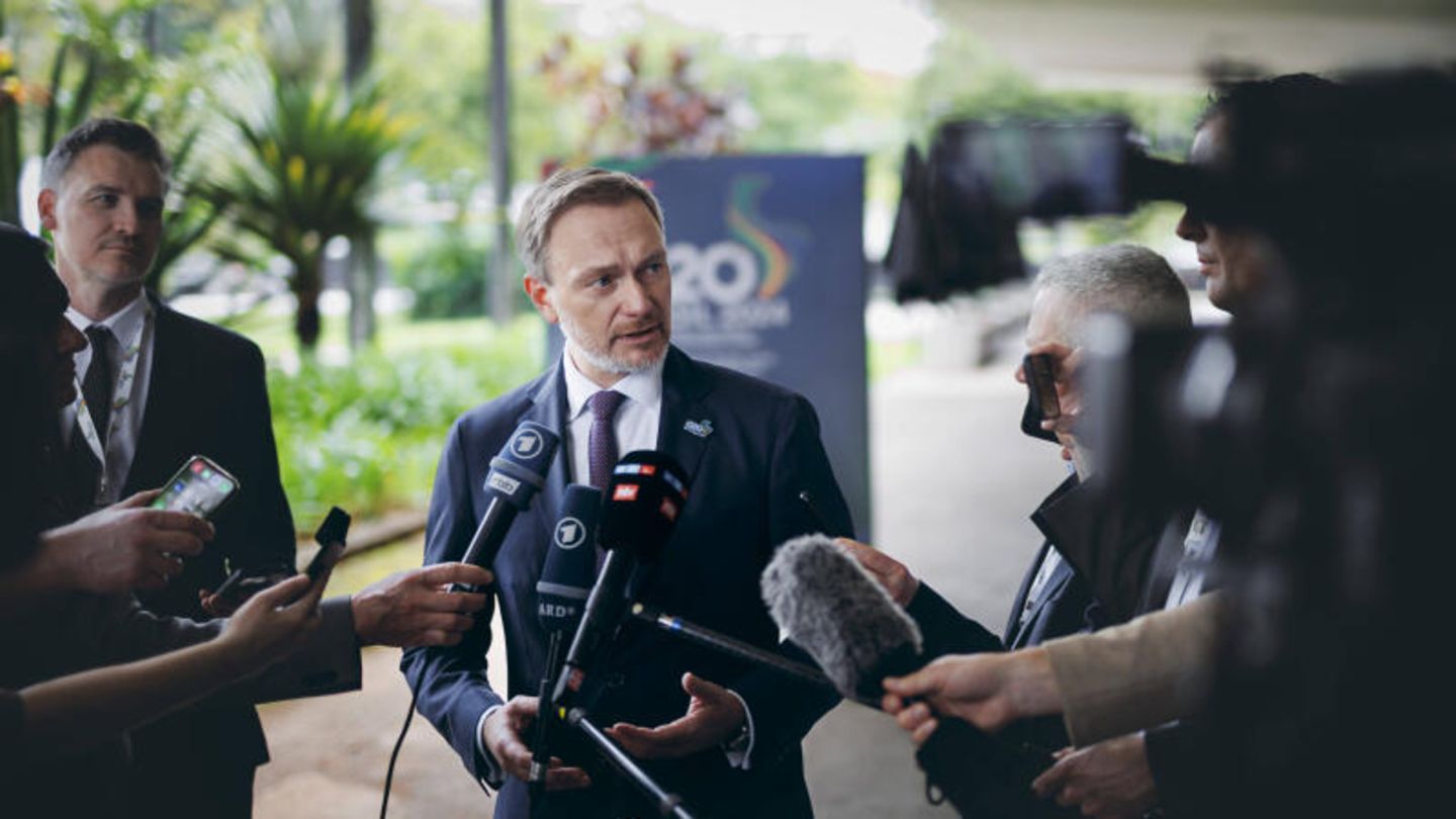 G20-Treffen der Finanzminister: Christian Lindner in Brasilien