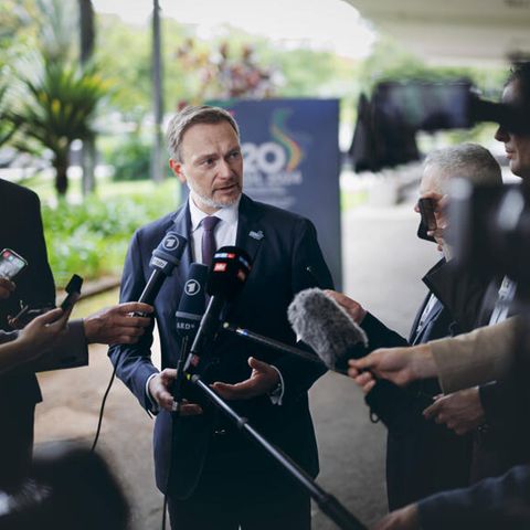 G20-Treffen der Finanzminister: Christian Lindner in Brasilien