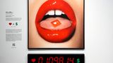 Installation "Modern Drugs" - 1 Euro = 1 Like des Fotokünstlers Marius Sperlich auf der Kunstmesse Art Miami im Dezember 2019