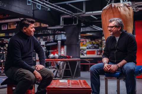 Tim Mälzer und Hans Jörg Bachmeier