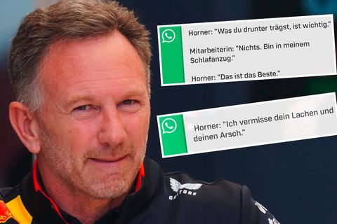 Red Bull Racing-Teamchef Christian Horner vor dem 3. Training auf dem Bahrain International Circuit in Sakhir