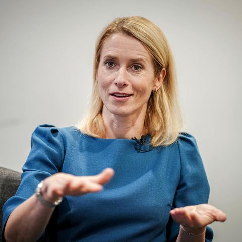 Kaja Kallas ist seit Januar 2021 Premierministerin von Estland
