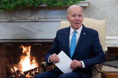 Biden am Freitag im Weißen Haus