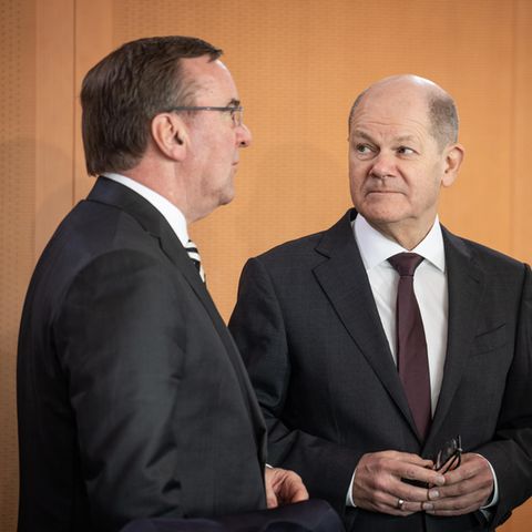 Kanzler Scholz, Verteidigungsminister Pistorius: Brisante Schalte zu Taurus