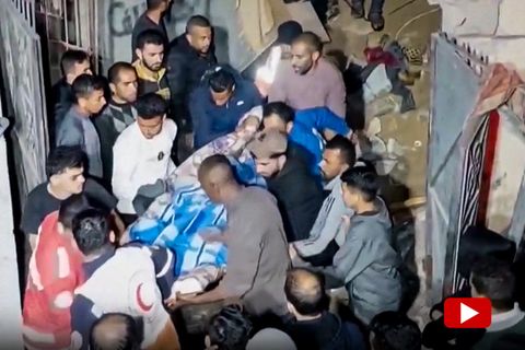 Krieg in Gaza: Dutzende Tote durch nächtlichen Bombenangriff