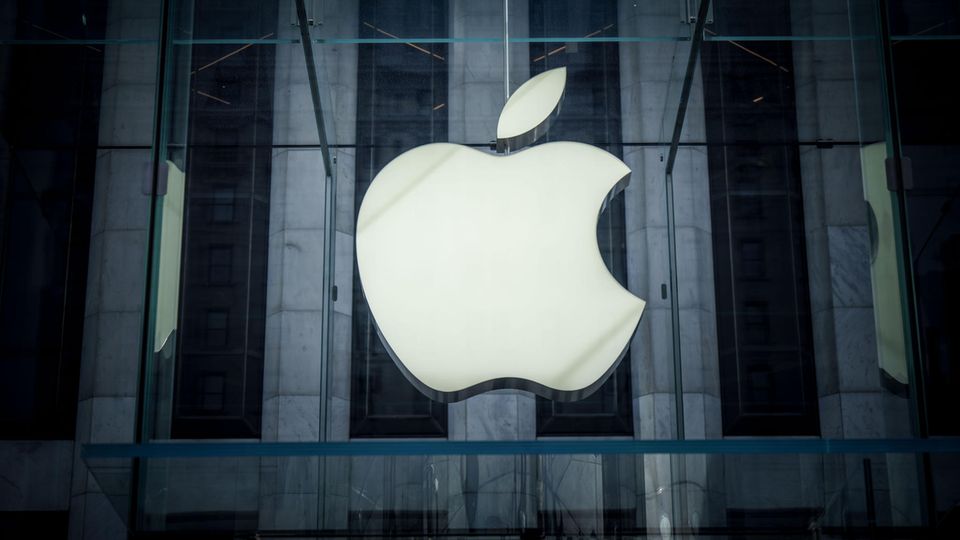 Apple-Logo: Ein Apfel