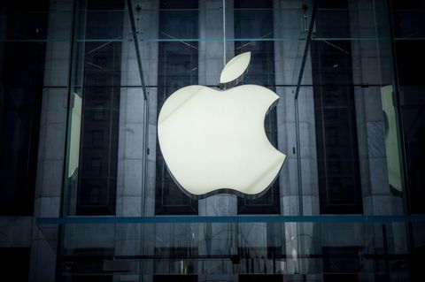 Apple-Logo: Ein Apfel