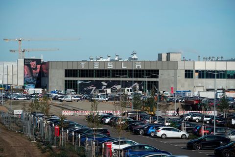 Die Tesla Gigafactory in Grünheide