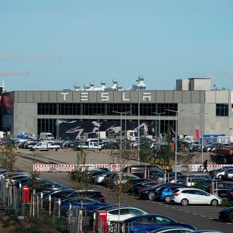 Die Tesla Gigafactory in Grünheide