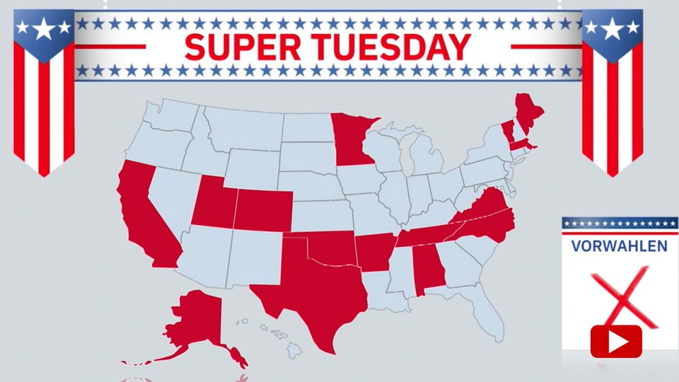 Kurz erklärt: So funktionieren die Vorwahlen in den USA