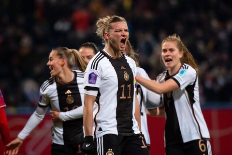 DFB-Frauen jubeln