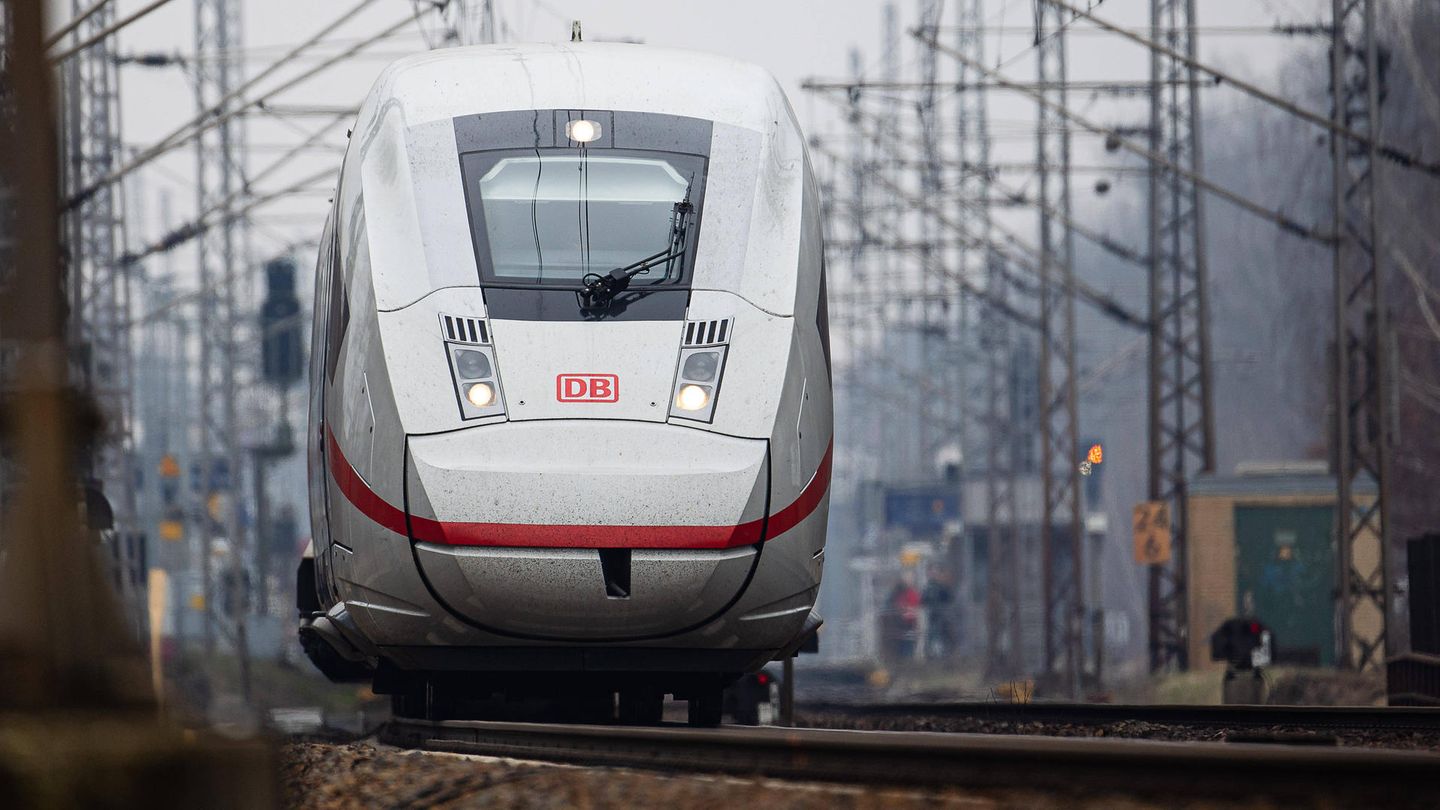 ICE-Zug Deutsche Bahn